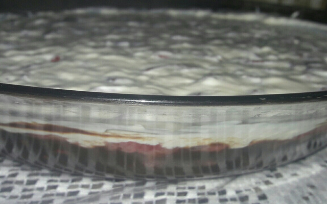 Delícia de morango com brigadeiro