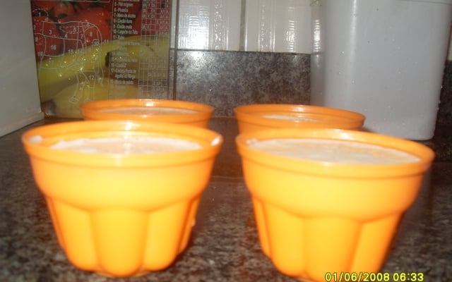 Sorvete de mandioca (aipim)