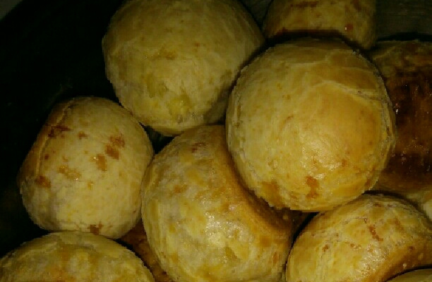 Pão de queijo (3 ingredientes)