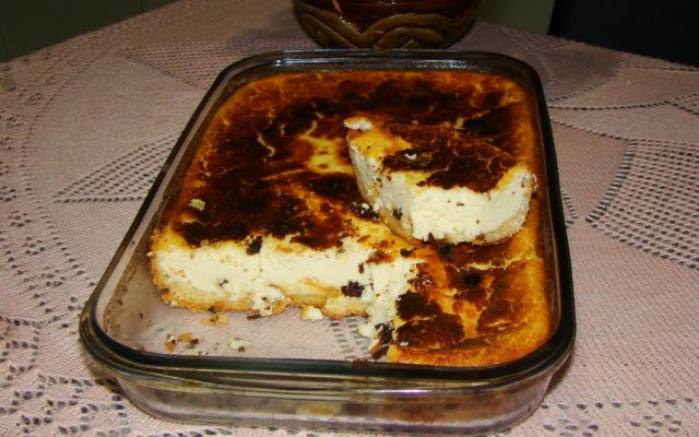 Torta cremosa de ricota