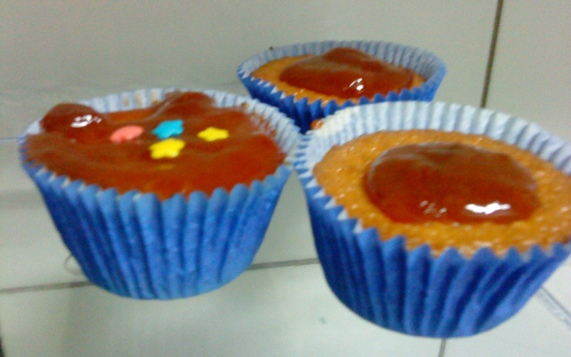 Cupcake de fubá