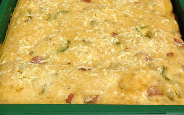 Cachorro quente de forno