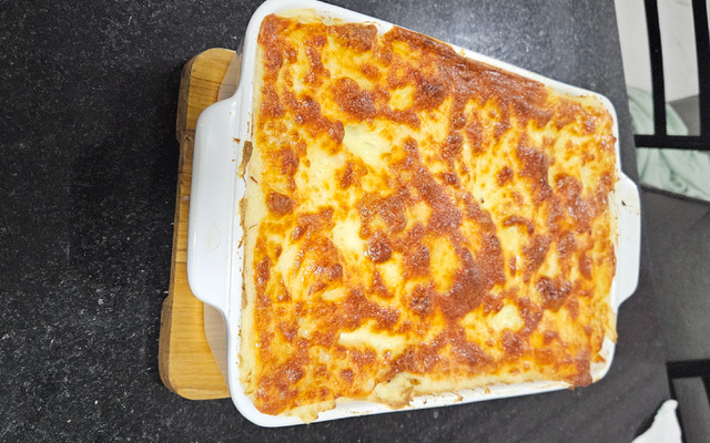 Escondidinho de carne seca