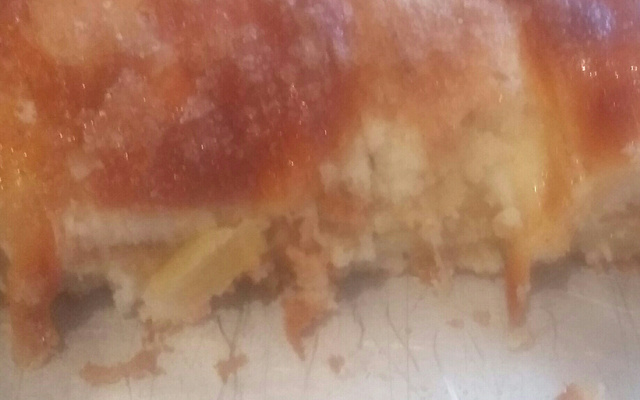 Bolo de banana com queijo e canela