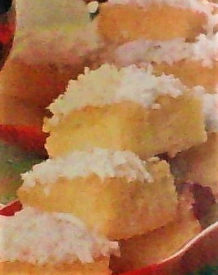 Bolo de coco aveludado