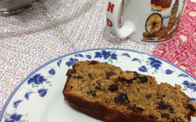 Bolo inglês tradicional (tipo malt loaf)