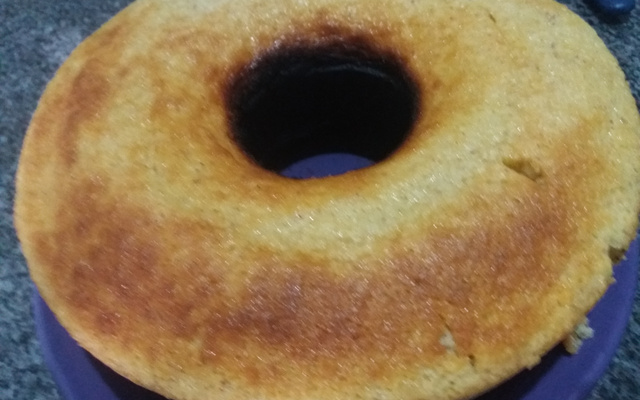 Bolo de bagaço de coco