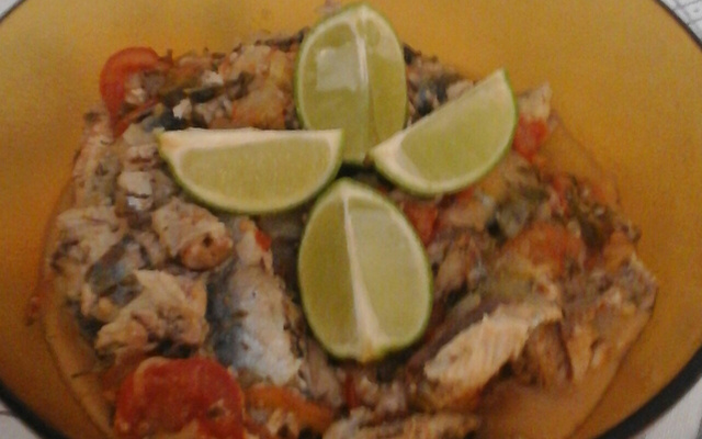 Sardinhas na panela de pressão