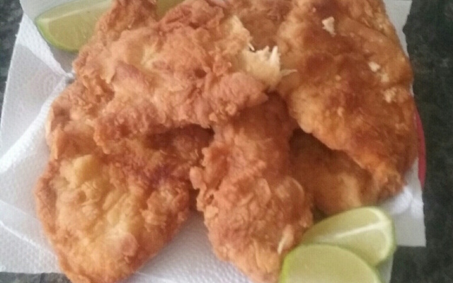 Filé de frango crocante