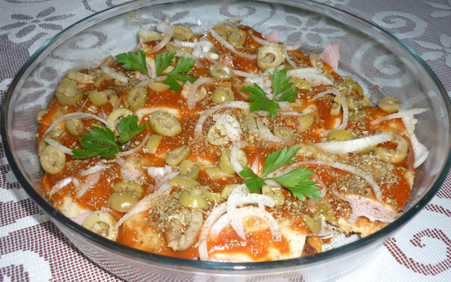 Frango à parmegiana