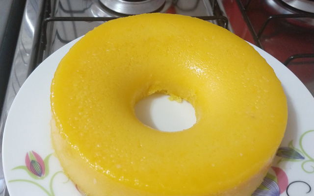 Quindim família (em banho-maria)