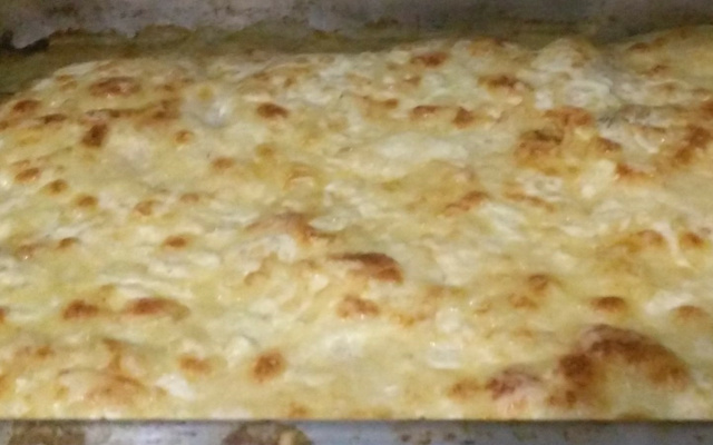 Cação ao molho branco