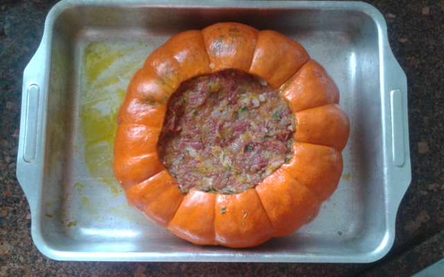 Carne seca na moranga