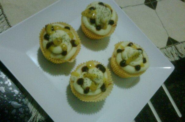 Cupcake de cachorro quente