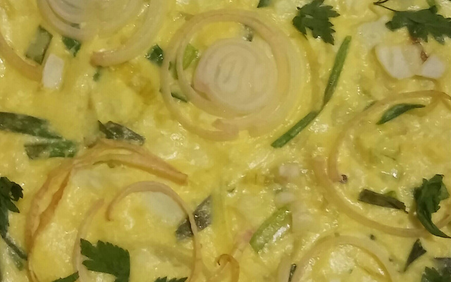 Quiche de cebola light da Monike Azevedo Triatleta