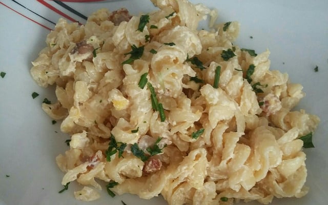 Macarrão a Carbonara