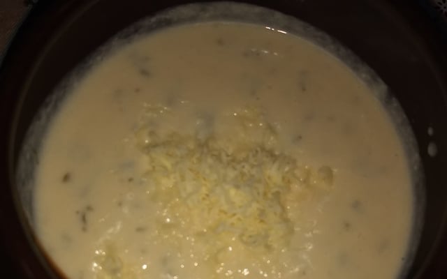 Sopa de palmito low carb