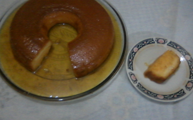 Pudim de abóbora com coco