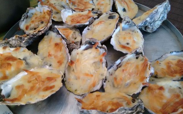 Ostra gratinada da Ro