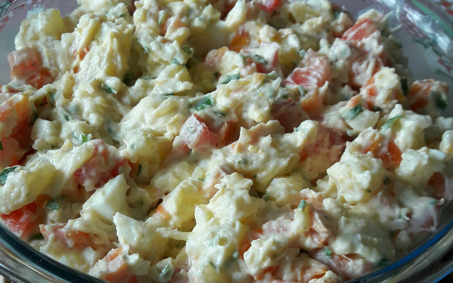 Salada de maionese completa