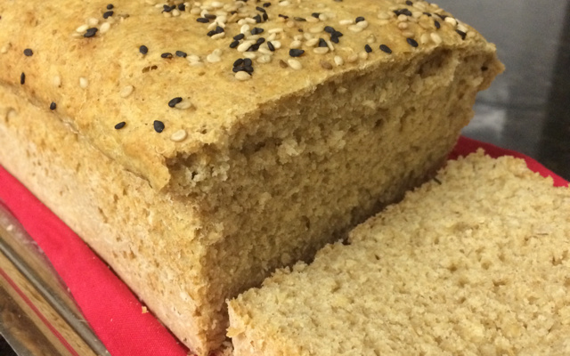 Pão light de aveia e mel