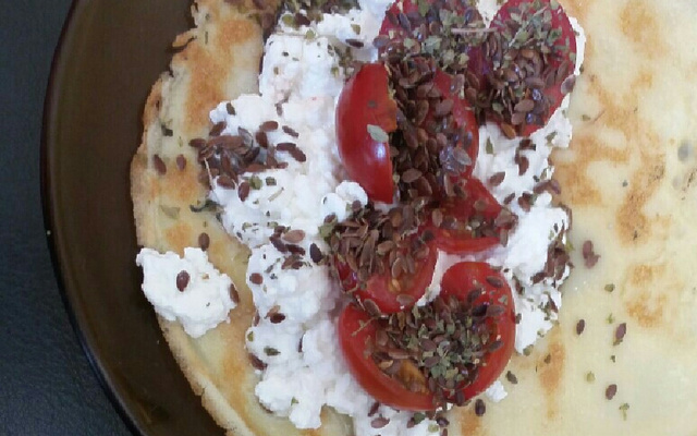 Crepe de tapioca (crepioca)