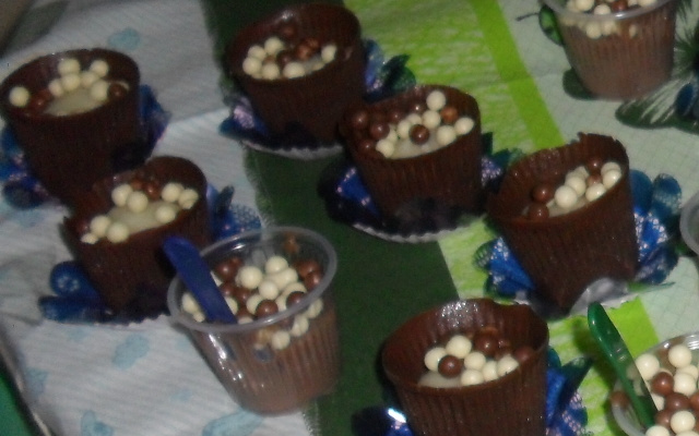 Copinho de chocolate