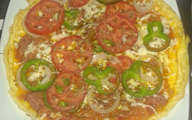 Pizza de ovo rápida