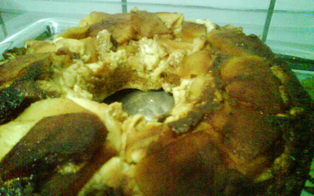 Torta de maçã prática e econômica