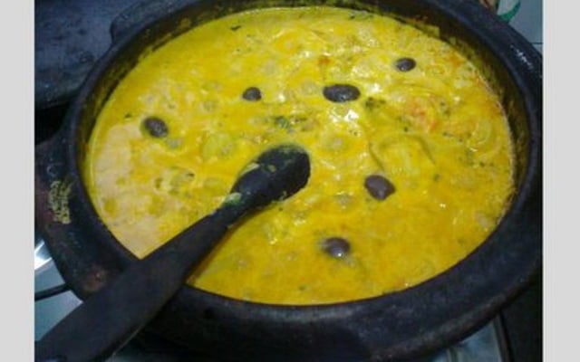 Estrogonofe de camarão