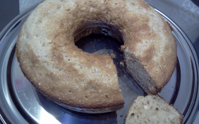 Bolo de castanha de caju