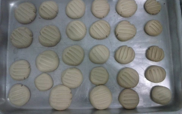 Biscoito amanteigado caseiro