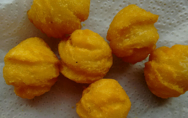 Batata bolinha frita