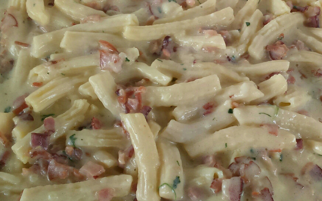 Molho branco para macarrão