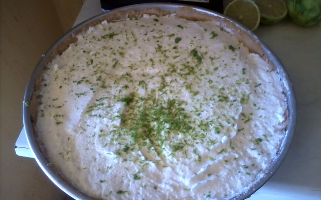 torta de limão light/ diet