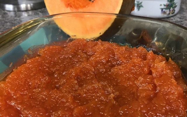 Doce de abóbora com coco