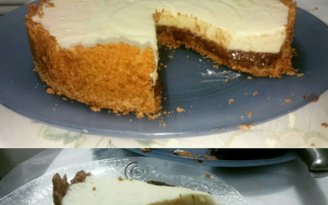 Torta de limão e chocolate