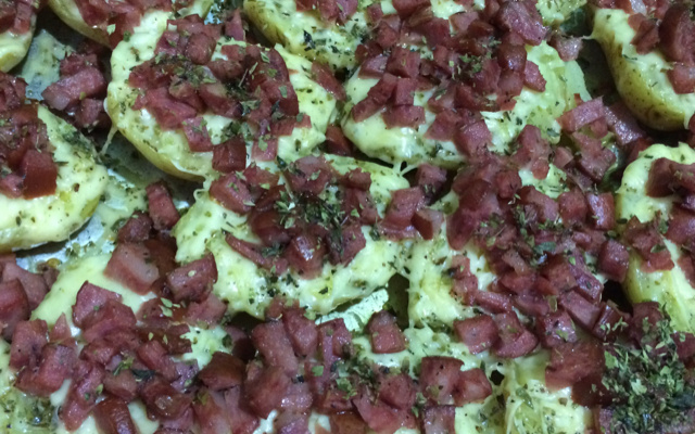 Batata assada da Carol