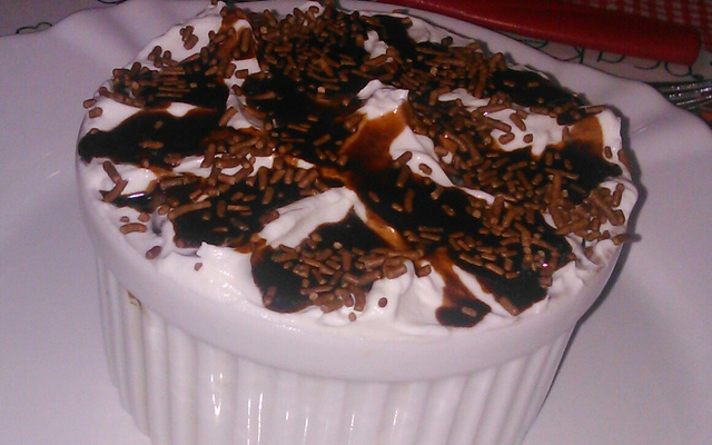 Bolo de caneca fofinho