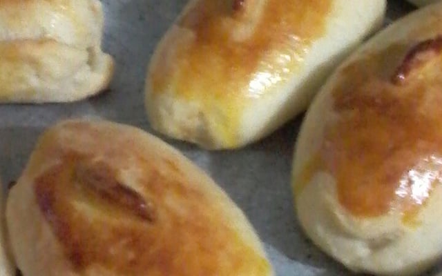 Cachorro quente de forno