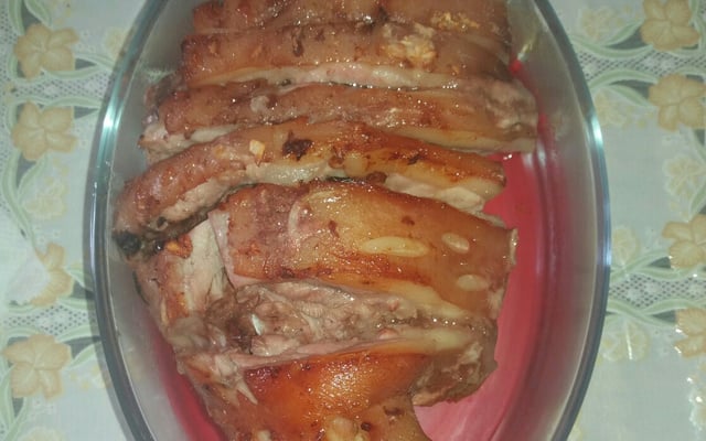 Pernil de porco assado