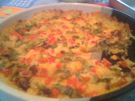 Quiche de arroz
