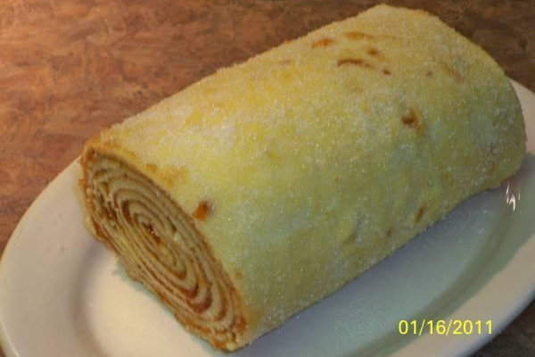 Bolo cremoso de abacaxi da Mah