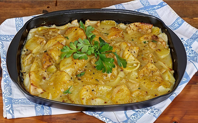 Bacalhau com batatas