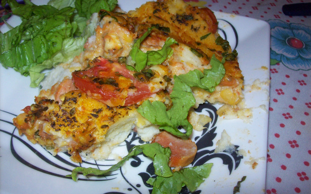 Pizza de arroz