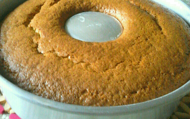 Bolo de fubá simples da mamãe