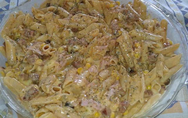 Macarrão na panela de pressão V