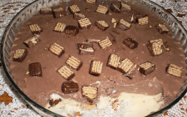 Mousse bis de leite condensado