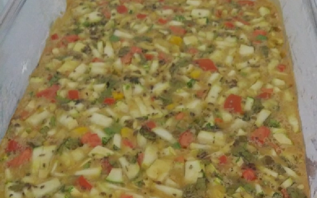 Torta de abobrinha rapidex