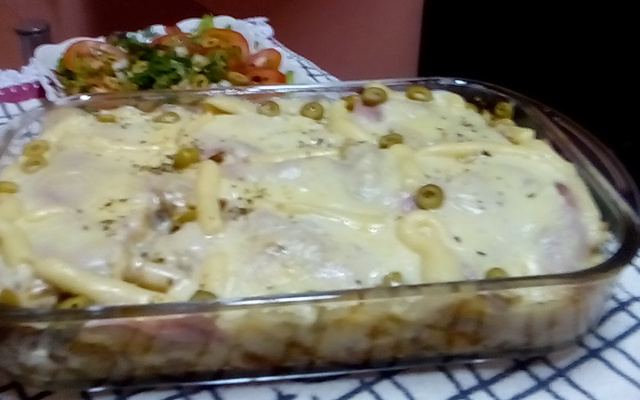 Macarronada tipo lasanha